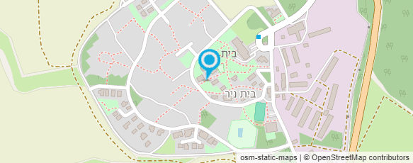 מפת הגעה אל הדס ניר שליידר מטפלת גוף ונפש