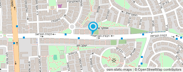 מפת הגעה אל טיולי דרך העופר