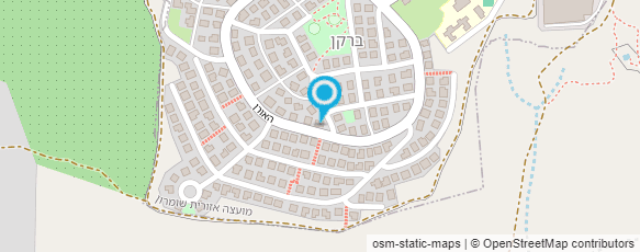 מפת הגעה אל מטקות שלום matkot shalom