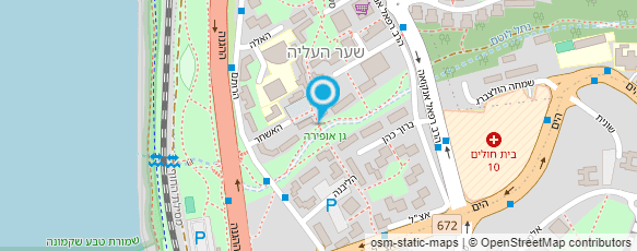 מפת הגעה אל דפנה וקסלר