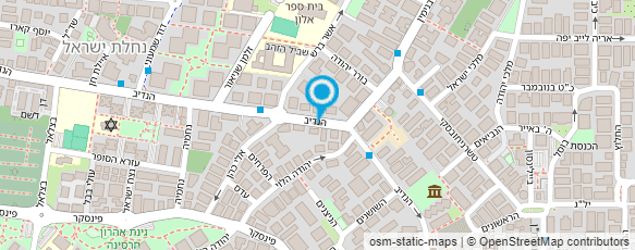 מפת הגעה אל נשימת הלב Neshimat Halev