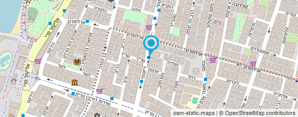 מפת הגעה אל שמעון דהאן - שמלות כלה וערב