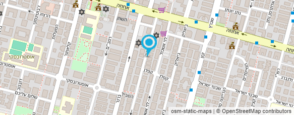 מפת הגעה אל המשפחתון של סילבי