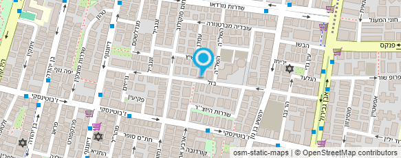 מפת הגעה אל יעל ברר דיאטנית קלינית