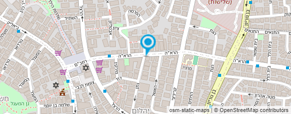 מפת הגעה אל מכבסת שלג