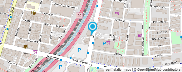 מפת הגעה אל עו"ד רזניק בן ציון