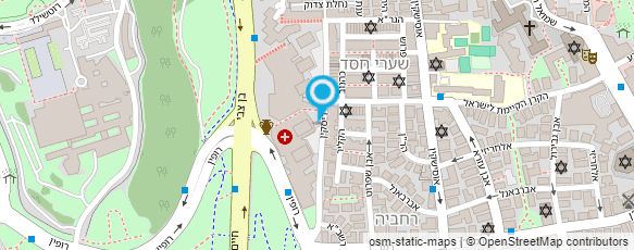 מפת הגעה אל מדיקל סיטי ירושלים