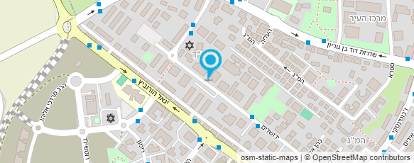 מפת הגעה אל שניאור נכסים