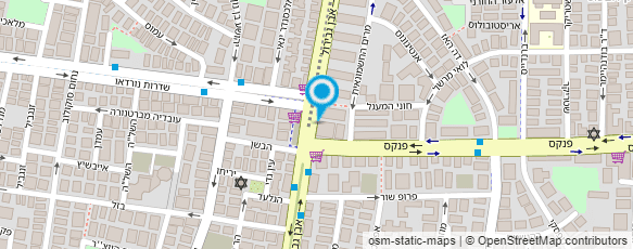 מפת הגעה אל יורם לימודים