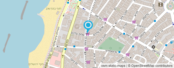 מפת הגעה אל עו"ד יואב ברקאי