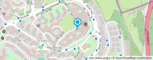 מפת הגעה אל בן דוד הרבנית כרמלה