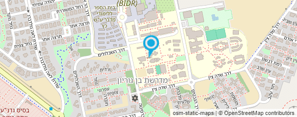 מפת הגעה אל דרורה בומר - פיתוח קול