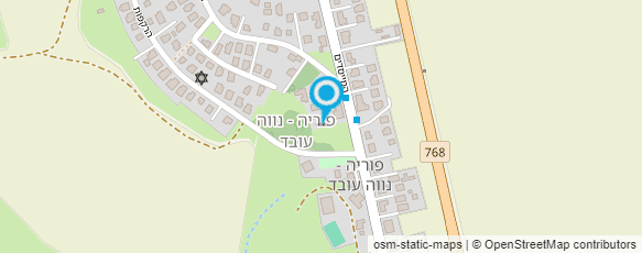 מפת הגעה אל פסגות החן