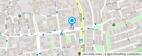 מפת הגעה אל סטודיו לאופנה Moransh