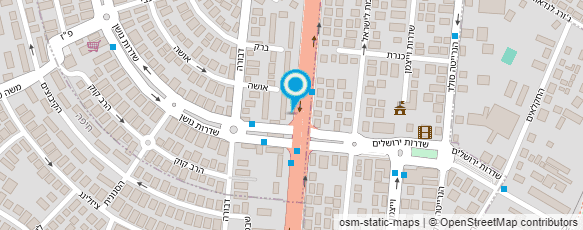 מפת הגעה אל נתן - המרכז הישראלי לרפואה סיעודית בע"מ