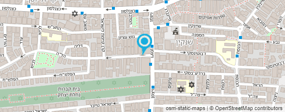 מפת הגעה אל הגן של מיכל