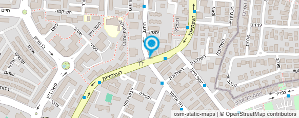 מפת הגעה אל דנה קוסמטיקס DANA COSMETICS