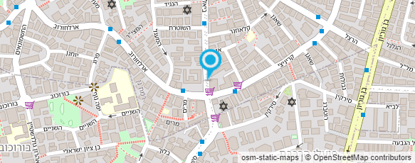 מפת הגעה אל ד"ר ננוב ולדימיר