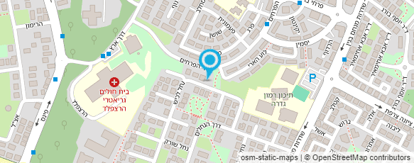 מפת הגעה אל המרכז למדרסים ואורתופדיה -לב האורתופדיה