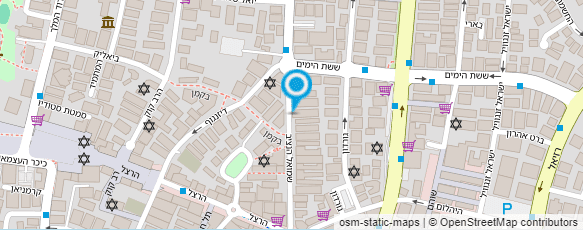 מפת הגעה אל עו"ד חסן שחר