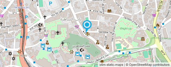 מפת הגעה אל עו''ד מסאלחה עלאא