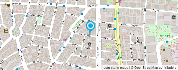 מפת הגעה אל גילת בנימין