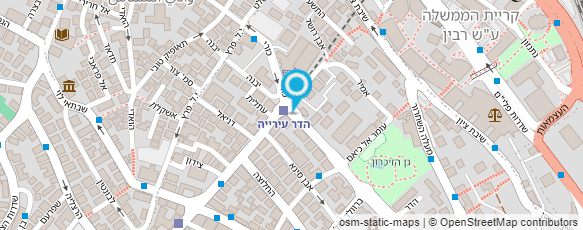 מפת הגעה אל עו"ד פלדמן יעקב