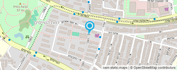 מפת הגעה אל מרפאת בריאות הנפש - קופ"ח כללית