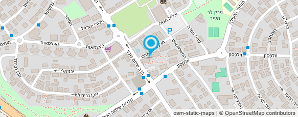 מפת הגעה אל הפלאפל של ניסן