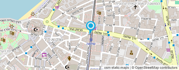 מפת הגעה אל מריה סטודיו לאיפור