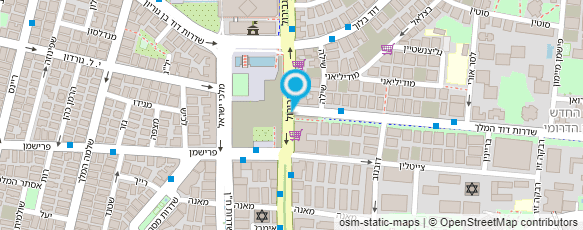 מפת הגעה אל עו"ד בקרמן אורית