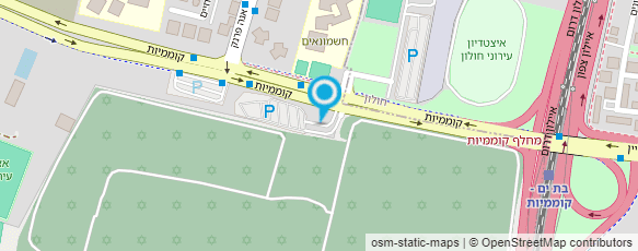 מפת הגעה אל בית עלמין דרום חולון-בת ים