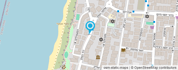 מפת הגעה אל מרפאת מומחים דוד המלך בע"מ