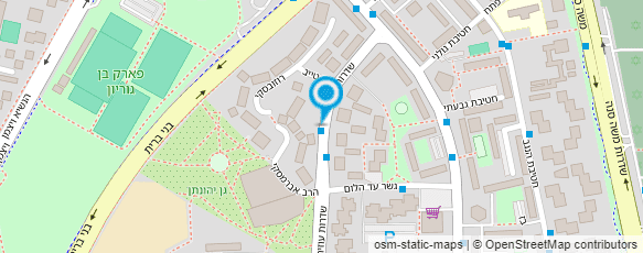 מפת הגעה אל ד"ר ברהום דוד