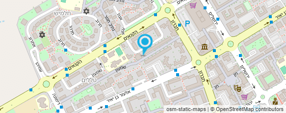 מפת הגעה אל א.ש. סיעוד ורווחה