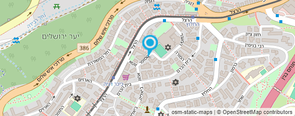 מפת הגעה אל עו"ד רבני זיוה