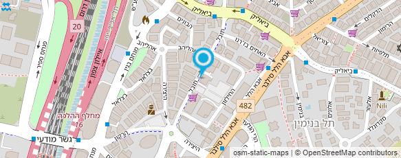 מפת הגעה אל עו"ד בשארי חיים