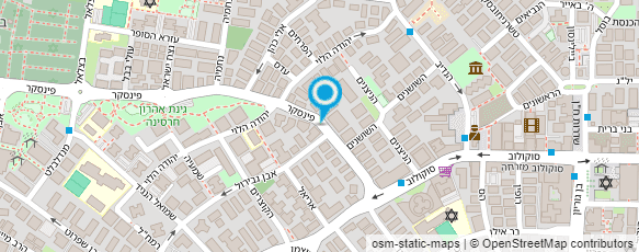 מפת הגעה אל בית עלמין (ישן) הרצליה