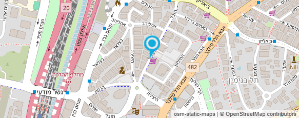 מפת הגעה אל סביח השרון