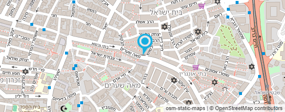 מפת הגעה אל נעלי בריאות - אמסלם אלעזר