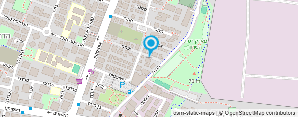 מפת הגעה אל סטודיו יוגה לנשים