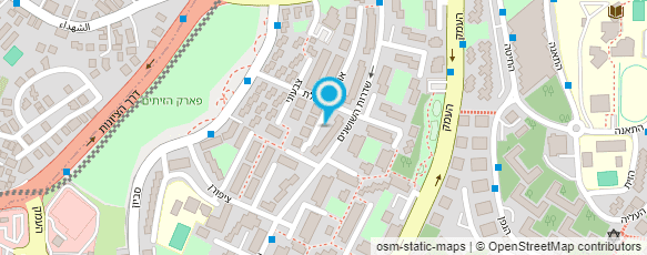 מפת הגעה אל עו"ד איהאב סח'ניני