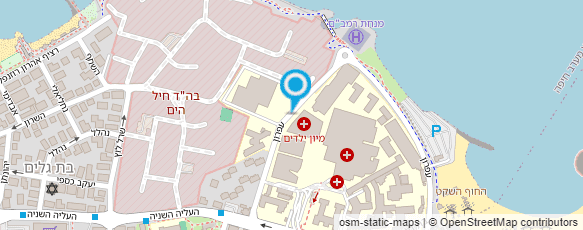 מפת הגעה אל המרכז להכשרה מתקדמת בסיעוד