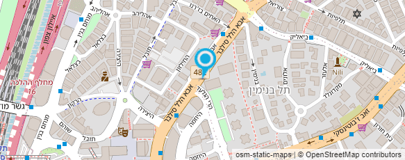 מפת הגעה אל עו"ד מור בראונשטיין