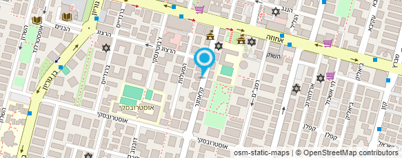 מפת הגעה אל בית עלמין רעננה הישן