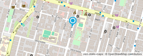 מפת הגעה אל בית עלמין הצבאי רעננה