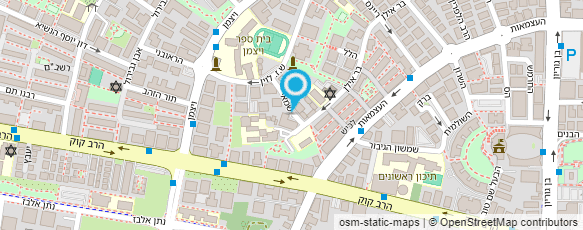 מפת הגעה אל ע.ל.ה. עמותה למען הקשיש