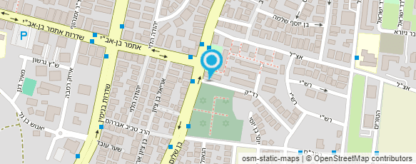 מפת הגעה אל בית עלמין צבאי נתניה