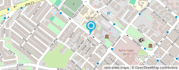 מפת הגעה אל אלראזי - מרכז אבחון