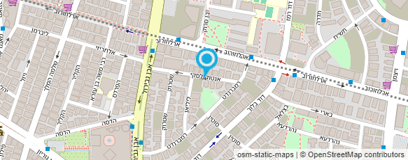 מפת הגעה אל פרופ' מימון רוני מפת הגעה אל פרופ' מימון רוני